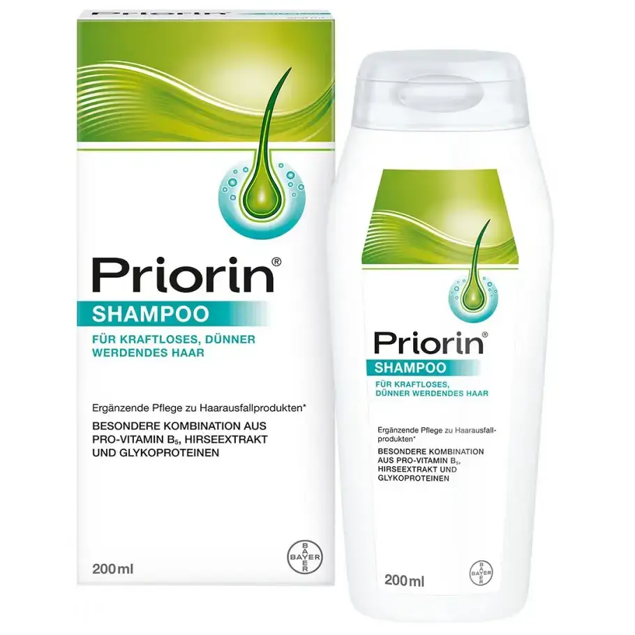شامپو پریورین آلمان تقویت کننده، حجمدهنده و مکمل ضد ریزش موهای نازک ۲۰۰ میل Priorin Shampoo for KRAFTLOSES DUNNER WERDENDES HAAR 1 قیمت و خریدشامپو پریورین اصل بایر آلمان حجمدهنده و مکمل ضد ریزش موهای نازک ۲۰۰ میلpriorin Shampoo for KRAFTLOSES DUNNER WERDENDES HAAR