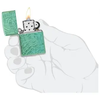 فندک زیپو آرمورکیس Zippo Map Design 48917 4 فندک زیپو آرمورکیس Zippo Map Design 48917 - Image 4