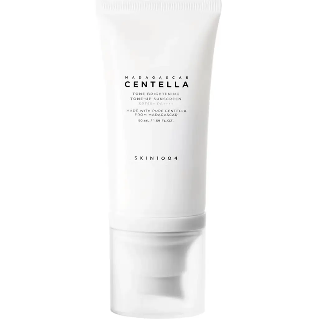 کرم ضد آفتاب سنتلا تون آپ اسکین روشنکننده، ضد لک و محافظت کامل ۵۰ میل SKIN1004 Madagascar Centella Tone-Up Sunscreen 2 قیمت و خرید: کرم ضد آفتاب روشنکننده تون آپ ضد لک و محافظت کامل سنتلا ۵۰ میل SKIN1004 Madagascar Centella Tone-Up Sunscreen
