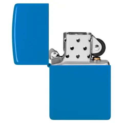 فندک زیپو Zippo 48628 Regular Sky Blue Matte 5 فندک زیپو Zippo 48628 Regular Sky Blue Matte - Image 5