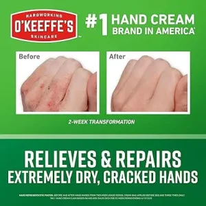 کرم آبرسان و ترمیمکننده دست اوکیف درمان خشکی و ترک دست 85 گرم O'Keeffe's Working Hands Hand Cream Tube 4 نقد و بررسی:کرم آبرسان و ترمیمکننده دست اوکیف درمان خشکی و ترک دست 85 گرم O'Keeffe's Working Hands Hand Cream Tube