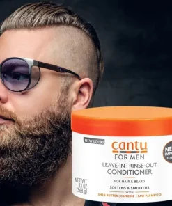 نرم کننده مو و ریش مردانه بعد از حمام کانتو حاوی کافئین ۳۷۰ گرم Cantu Mens Leave-in | Rinse Out Conditioner 4 قیمت و خرید:نرم کننده و لیو-این مو و ریش مردانه کانتو حاوی کافئین ۳۷۰ گرم Cantu Mens Leave-in | Rinse Out Conditioner