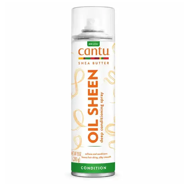 اسپری درخشانکننده و نرمکننده عمیق مو کانتو حاوی شی باتر ۲۸۳ گرم Cantu Oil Sheen Spray 1 قیمت و خرید:اسپری درخشانکننده و نرمکننده عمیق مو کانتو حاوی شی باتر ۲۸۳ گرم Cantu Oil Sheen Spray