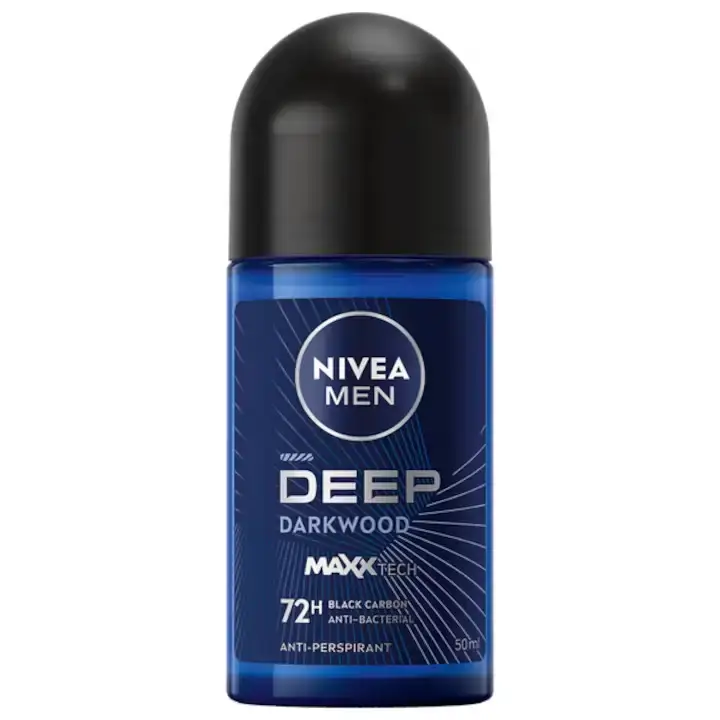 رول ضد تعریق مردانه نیوآ حاوی کربن بلک 50 میل Nivea Men Deep Darkwood 1 قیمت و خرید:رول ضد تعریق مردانه نیوآ حاوی کربن بلک 50 میل Nivea Men Deep Darkwood Roll-on Antiperspirantرول ضد تعریق مردانه نیوآ حاوی کربن بلک 50 میل Nivea Men Deep Darkwood Roll-on Antiperspirant