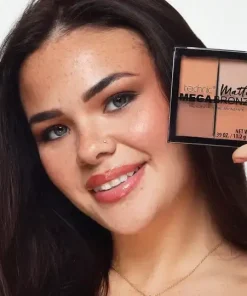 پالت برنزر ۴ رنگ مات مگا برنز تکنیک گرمابخشی طبیعی و زاویهسازی ملایم Technic Matte Mega Bronze Palette 3 پالت برنزر ۴ رنگ مات مگا برنز تکنیک گرمابخشی طبیعی و زاویهسازی ملایم Technic Matte Mega Bronze Palette