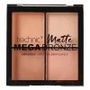 پالت برنزر ۴ رنگ مات مگا برنز تکنیک گرمابخشی طبیعی و زاویهسازی ملایم Technic Matte Mega Bronze Palette 6 پالت برنزر ۴ رنگ مات مگا برنز تکنیک گرمابخشی طبیعی و زاویهسازی ملایم Technic Matte Mega Bronze Palette