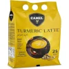 پودر لاته زردچوبه فوری کمل بسته ۲۵ عددی Camel Turmeric Latte 3 قیمت وخرید:کمل لاته زردچوبه فوری تسکین معده و تقویت ایمنی با پودر شیر طلایی ۲۵ عددی Camel Turmeric Latte