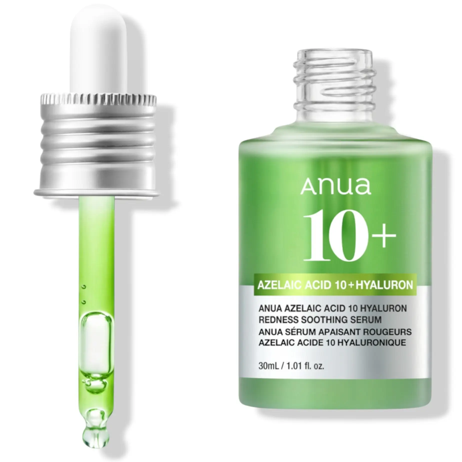 سرم آزلائیک اسید ۱۰٪ و هیالورون آنوا تسکیندهنده قرمزی و جوش ۳۰ میل Anua Azelaic Acid 10 Hyaluron Redness Soothing Serum 3 سرم آزلائیک اسید ۱۰٪ و هیالورون آنوا تسکیندهنده قرمزی و جوش ۳۰ میل Anua Azelaic Acid 10 Hyaluron Redness Soothing Serum - تصویر 3
