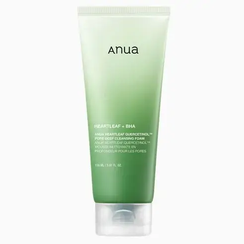 فوم شستشو هارتلیف آنوا کوئرستینول، پاککنندهٔ عمقی منافذ ۱۵۰ میل Anua Heartleaf Quercetinol Pore Deep Cleansing Foam 3 قیمت و خرید:فوم شستشو هارتلیف آنوا مدل کوئرستینول، پاککنندهٔ عمقی منافذ ۱۵۰ میل Anua Heartleaf Quercetinol Pore Deep Cleansing Foam