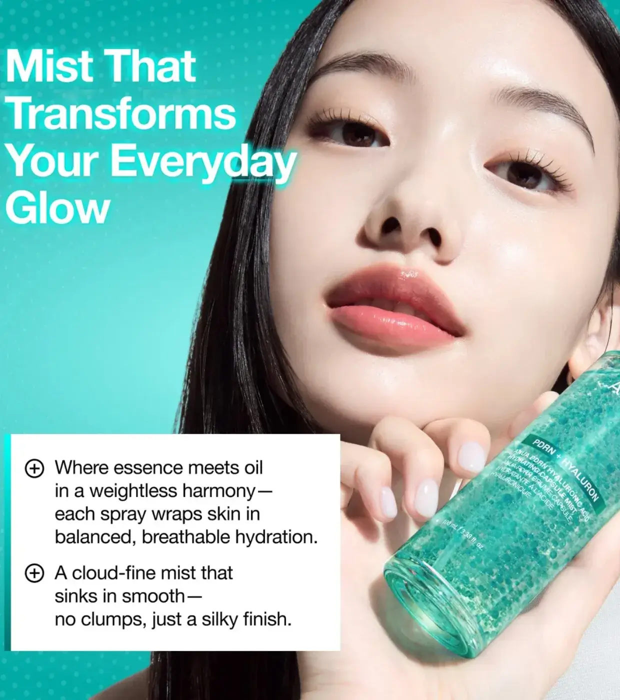 میست کپسولی آبرسان و هیالورونیک اسید آنوا 100 میل Anua Dewy Glow PDRN Hyaluronic Acid Hydrating Capsule Mist 2 نقد و بررسی:میست کپسولی آبرسان و هیالورونیک اسید آنوا 100 میل Anua PDRN Hyaluronic Acid Hydrating Capsule Mist