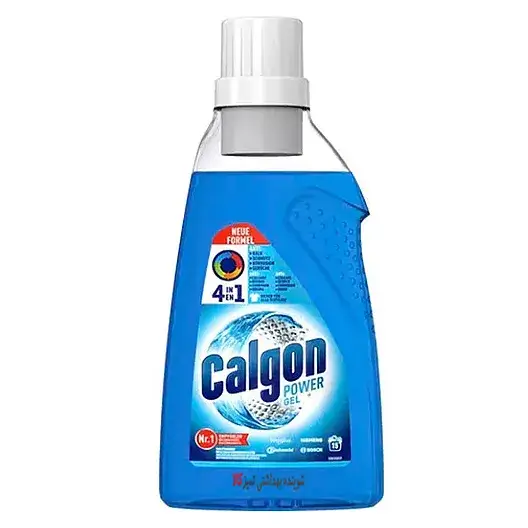 ژل جرمگیر و ضدرسوب ماشین لباسشویی کالگون ۴ در ۱ پاور ژل 500 میل Calgon Power Gel 1 قیمت و خرید:ژل جرمگیر و ضدرسوب ماشین لباسشویی کالگون ۴ در ۱ پاور ژل 500 میل Calgon Power Gel