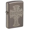 فندک زیپو بلک آیس طرح صلیب سلتی Zippo 48614 Celtic Cross Design 11 قیمت و خرید:فندک زیپو بلک آیس طرح صلیب سلتی Zippo 48614 Celtic Cross Design
