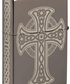 فندک زیپو بلک آیس طرح صلیب سلتی Zippo 48614 Celtic Cross Design 6 قیمت و خرید:فندک زیپو بلک آیس طرح صلیب سلتی Zippo 48614 Celtic Cross Design