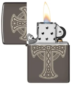 فندک زیپو بلک آیس طرح صلیب سلتی Zippo 48614 Celtic Cross Design 8 قیمت و خرید:فندک زیپو بلک آیس طرح صلیب سلتی Zippo 48614 Celtic Cross Design