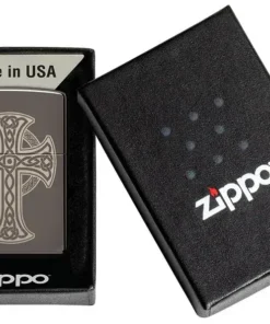 فندک زیپو بلک آیس طرح صلیب سلتی Zippo 48614 Celtic Cross Design 9 قیمت و خرید:فندک زیپو بلک آیس طرح صلیب سلتی Zippo 48614 Celtic Cross Design