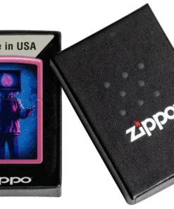 فندک زیپو صورتی طرح مرد تلویزیونی Zippo 48515 Flame TV Man Design 8 قیمت و خرید:فندک زیپو صورتی طرح مرد تلویزیونی Zippo 48515 Flame TV Man Design