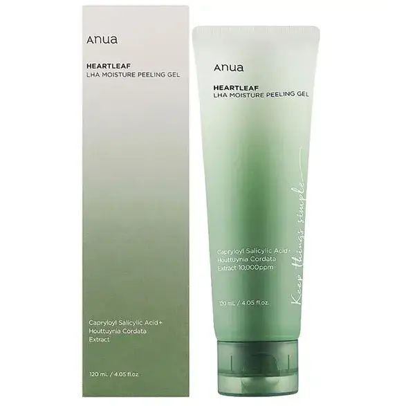 ژل لایه بردار آنوا هارتلیف پیلینگ ژل ملایم ۱۲۰ میل Anua Heartleaf LHA Moisture Peeling Gel 2 ژل لایه بردار آنوا هارتلیف پیلینگ ژل ملایم ۱۲۰ میل Anua Heartleaf LHA Moisture Peeling Gel - تصویر 2