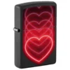 فندک زیپو مشکی مات طرح قلب بلک لایت Zippo 48593 Hearts Design 11 قیمت و خرید:فندک زیپو مشکی مات طرح قلب بلک لایت Zippo 48593 Hearts Design