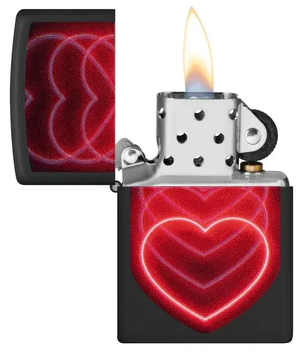 فندک زیپو مشکی مات طرح قلب بلک لایت Zippo 48593 Hearts Design 3 قیمت و خرید:فندک زیپو مشکی مات طرح قلب بلک لایت Zippo 48593 Hearts Design