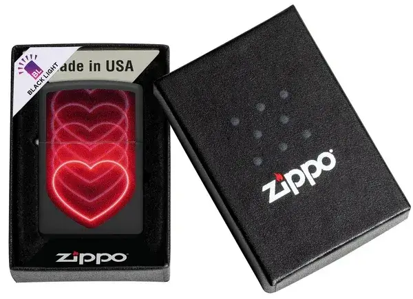 فندک زیپو مشکی مات طرح قلب بلک لایت Zippo 48593 Hearts Design 4 قیمت و خرید:فندک زیپو مشکی مات طرح قلب بلک لایت Zippo 48593 Hearts Design