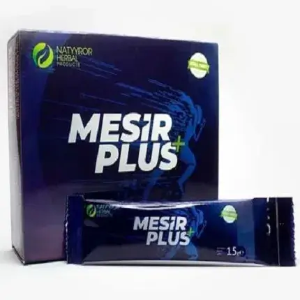 معجون گیاهی مسیر پلاس با جینسینگ و عسل، ساشهی ۱۵ گرم Mesir Plus Plus Herbal Mixed Paste 1 قیمت و خرید:معجون گیاهی مسیر پلاس با جینسینگ و عسل، ساشهی ۱۵ گرم Mesir Plus Plus Herbal Mixed Paste
