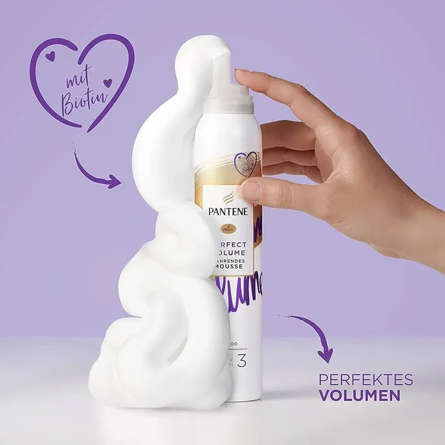 موس مو حجم دهنده پنتن پرفکت ولوم با بیوتین 200 میل Pantene Pro-V Perfect Volume 3 نقد و بررسی:موس مو حجم دهنده پنتن پرفکت ولوم با بیوتین 200 میل Pantene Pro-V Perfect Volume