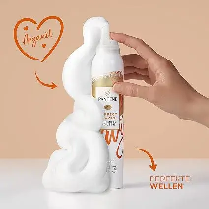 موس موی فر و موجدار پنتن پرفکت ویوز با روغن آرگان 200 میل Pantene Pro-V Perfect Waves 2 نقد و بررسی:موس موی فر و موجدار پنتن پرفکت ویوز با روغن آرگان 200 میل Pantene Pro-V Perfect Waves
