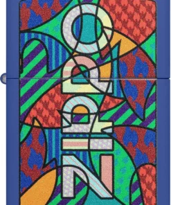فندک زیپو آبی مات طرح انتزاعی Zippo 48707 Abstract Design 6 قیمت و خرید:فندک زیپو آبی مات طرح انتزاعی Zippo 48707 Abstract Design