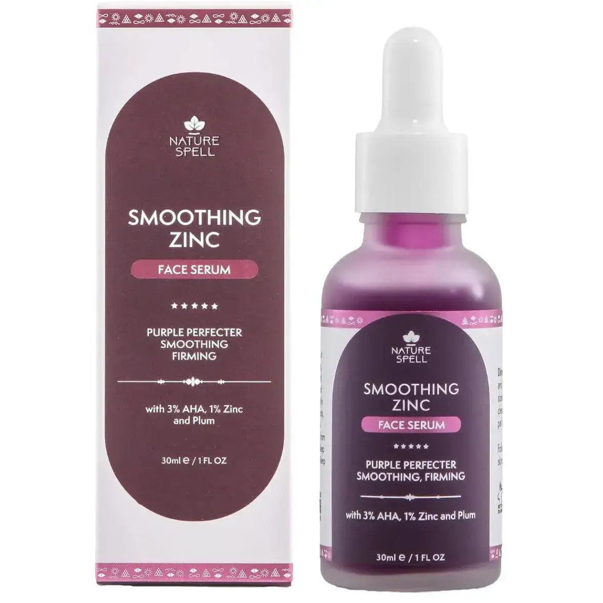 سرم و زینک نیچر اسپل صافکننده و لایهبردار ملایم ۳۰ میل NATURE SPELL SMOOTHING ZINC 1 قیمت و خرید:سرم و زینک نیچر اسپل صافکننده و لایهبردار ملایم ۳۰ میل NATURE SPELL SMOOTHING ZINC