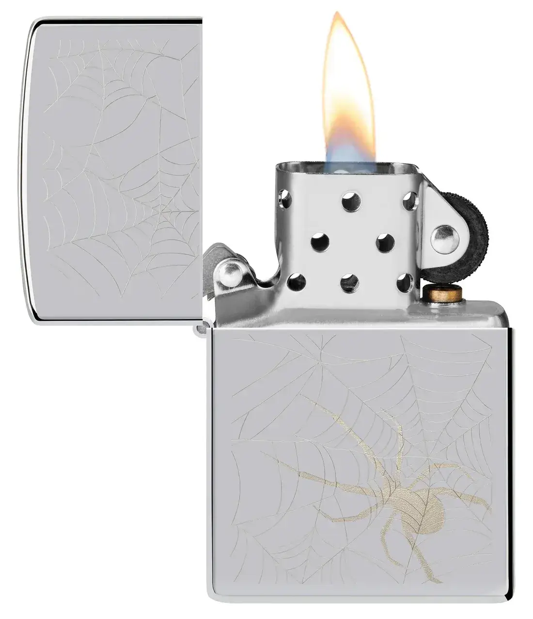 فندک زیپو کروم براق طرح تار عنکبوت Zippo 48767 Spider Web Design 3 قیمت و خرید:فندک زیپو روم براق طرح تار عنکبوت Zippo 48767Spider Web Design
