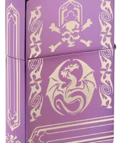 فندک زیپو بنفش براق طرح اژدهای آن استوکس Zippo 48574 Anne Stokes Forbidden Dragon Design 7 قیمت و خرید:فندک زیپو بنفش براق طرح اژدهای آن استوکس Zippo 48574 Anne Stokes Forbidden Dragon Design