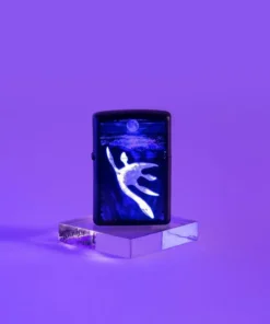 فندک زیپو مشکی مات طرح هیولای لاک نس بلک لایت Zippo 49697 Black Light Loch Ness Design 6 فندک زیپو مشکی مات طرح هیولای لاک نس بلک لایت Zippo 49697Black Light Loch Ness Design