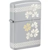فندک زیپو کروم براق طرح شبدر Zippo 48586 Clover Design 11 قیمت و خرید:فندک زیپو کروم براق طرح شبدر Zippo 48586 Clover Design