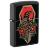 فندک زیپو مشکی مات طرح کلاغ تتو Zippo 48611 Crow Tattoo Design 14 قیمت و خرید:فندک زیپو مشکی مات طرح کلاغ تتو Zippo 48611 Crow Tattoo Design