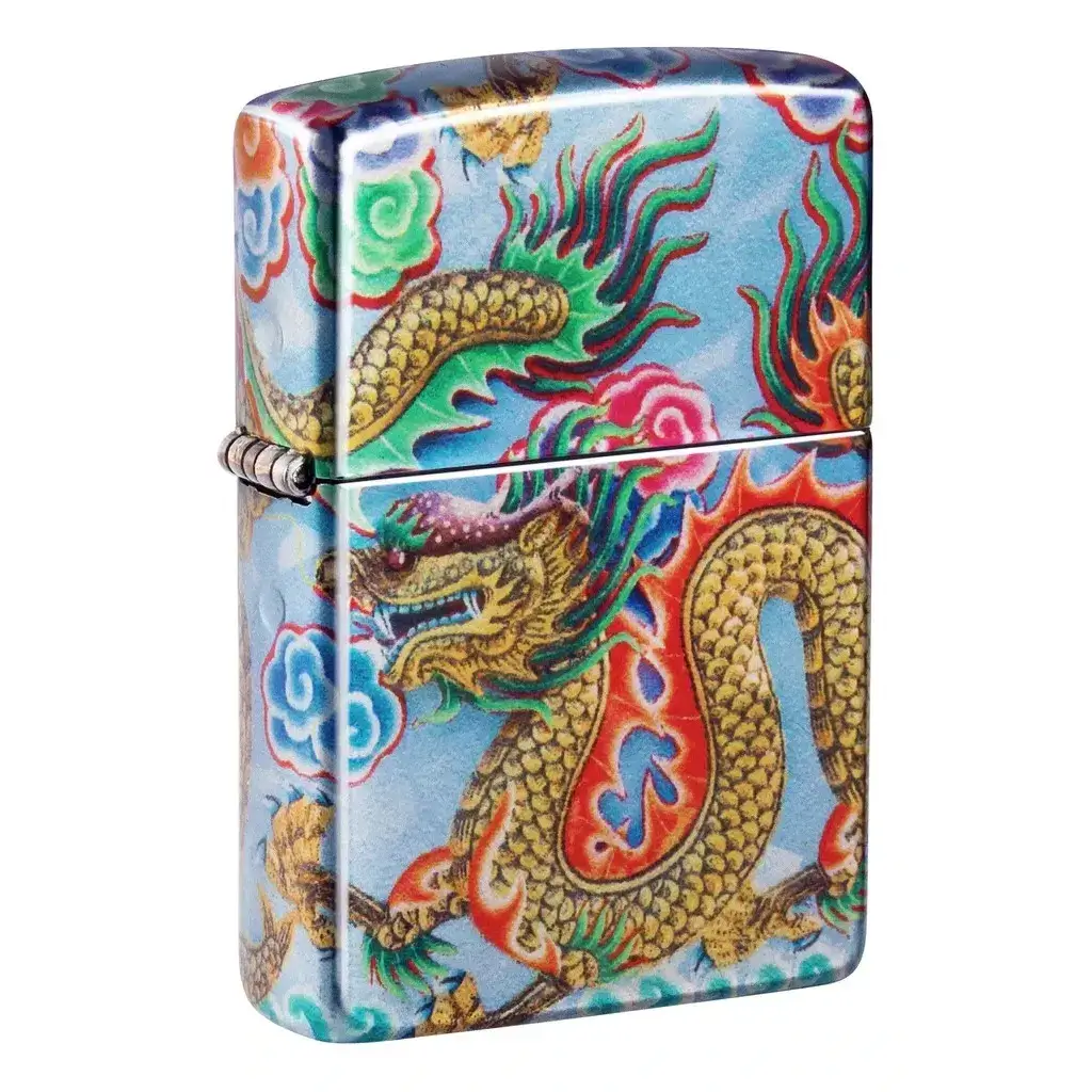 فندک زیپو ۵۴۰ فیوژن طرح اژدها Zippo 48575 Dragon Design 1 قیمت و خرید:فندک زیپو ۵۴۰ فیوژن طرح اژدها Zippo 48575 Dragon Design