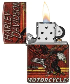 فندک زیپو ۵۴۰ هارلی دیویدسون طرح عقاب Zippo 48602 Harley-Davidson Flying Eagle Design 9 قیمت و خرید:فندک زیپو ۵۴۰ هارلی دیویدسون طرح عقابZippo 48602 Harley-Davidson Flying Eagle Design