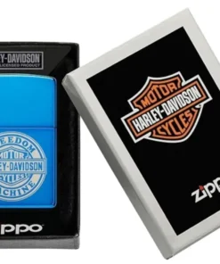 فندک زیپو آبی براق هارلی دیویدسون Zippo 48798 Harley-Davidson High Polish Blue Design 6 قیمت و خرید:فندک زیپو آبی براق هارلی دیویدسون Zippo 48798 Harley-Davidson High Polish Blue Design