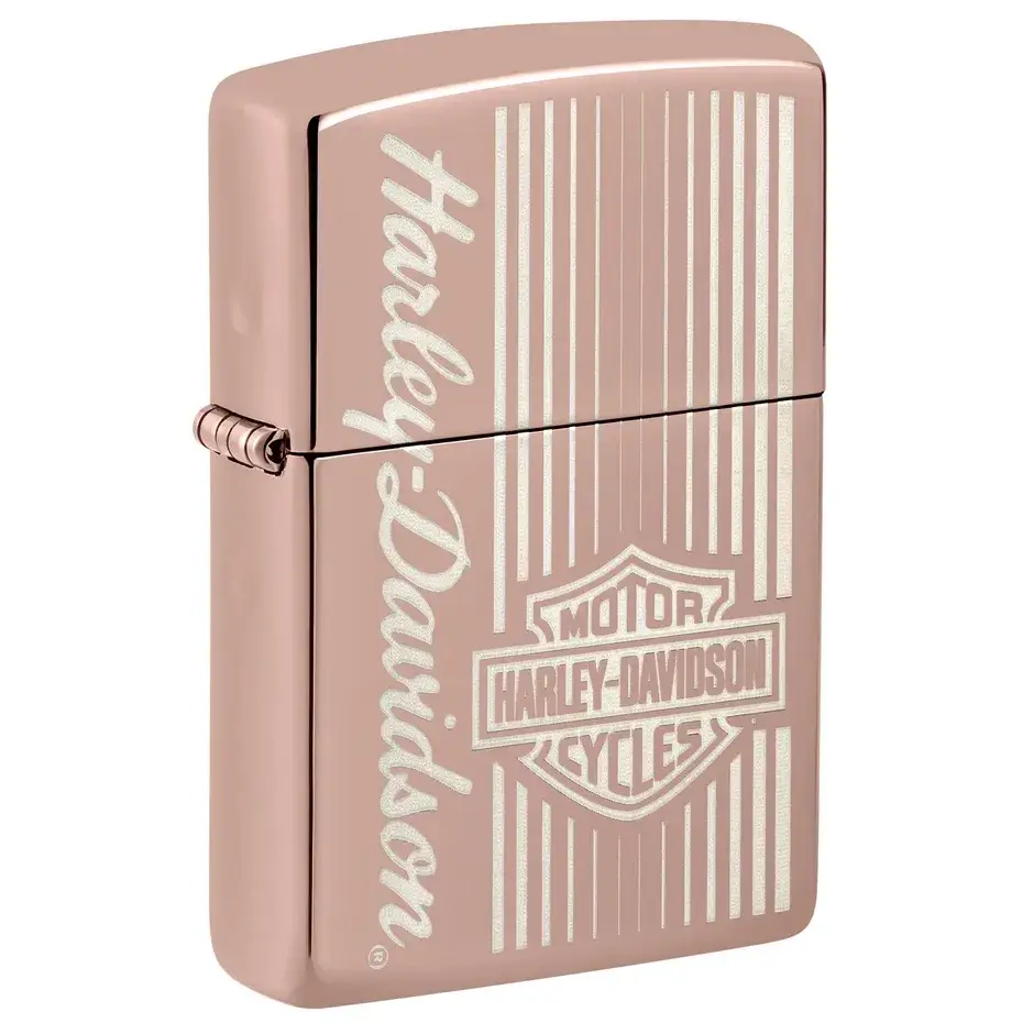 فندک زیپو رزگلد براق هارلی دیویدسون Zippo 48992 Harley-Davidson Rose Gold Design 1 قیمت و خرید:فندک زیپو رزگلد براق هارلی دیویدسون Zippo 48992 Harley-Davidson Rose Gold Design