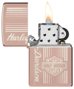 فندک زیپو رزگلد براق هارلی دیویدسون Zippo 48992 Harley-Davidson Rose Gold Design 7 قیمت و خرید:فندک زیپو رزگلد براق هارلی دیویدسون Zippo 48992 Harley-Davidson Rose Gold Design