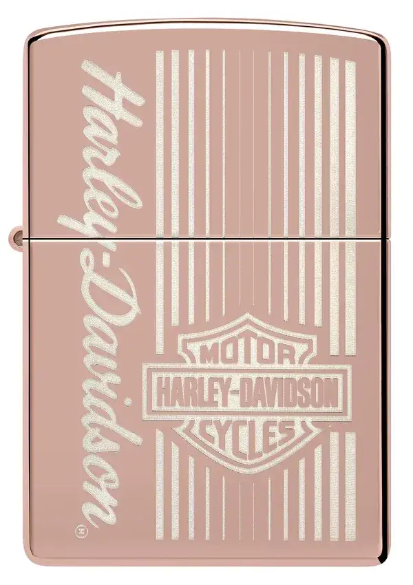 فندک زیپو رزگلد براق هارلی دیویدسون Zippo 48992 Harley-Davidson Rose Gold Design 5 قیمت و خرید:فندک زیپو رزگلد براق هارلی دیویدسون Zippo 48992 Harley-Davidson Rose Gold Design