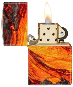 فندک زیپو ۵۴۰ فیوژن طرح جریان گدازه Zippo 48622 Lava Flow Design 7 قیمت و خرید:فندک زیپو ۵۴۰ فیوژن طرح جریان گدازه Zippo 48622 Lava Flow Design