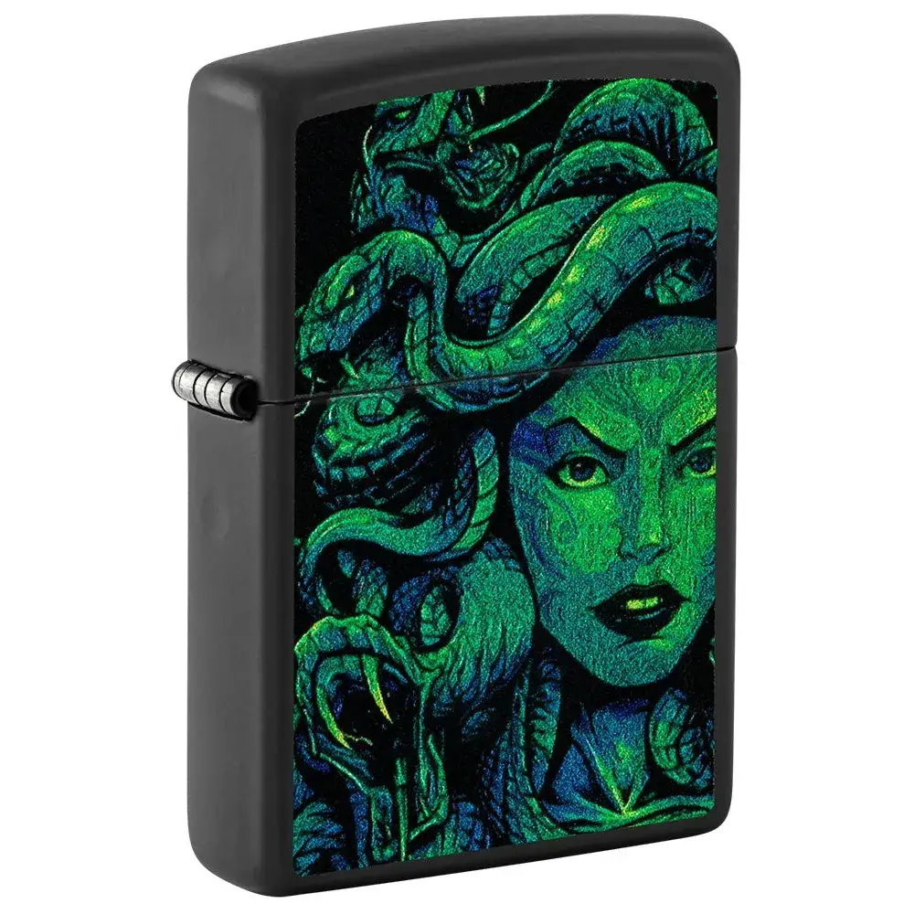 فندک زیپو مشکی مات طرح مدوسا Zippo 48609 Medusa Design Design 1 قیمت و خرید:فندک زیپو مشکی مات طرح مدوسا Zippo 48609 Medusa Design Design