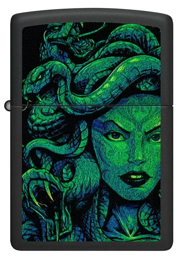 فندک زیپو مشکی مات طرح مدوسا Zippo 48609 Medusa Design Design 2 قیمت و خرید:فندک زیپو مشکی مات طرح مدوسا Zippo 48609 Medusa Design Design