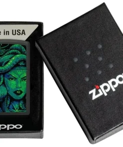 فندک زیپو مشکی مات طرح مدوسا Zippo 48609 Medusa Design Design 7 قیمت و خرید:فندک زیپو مشکی مات طرح مدوسا Zippo 48609 Medusa Design Design