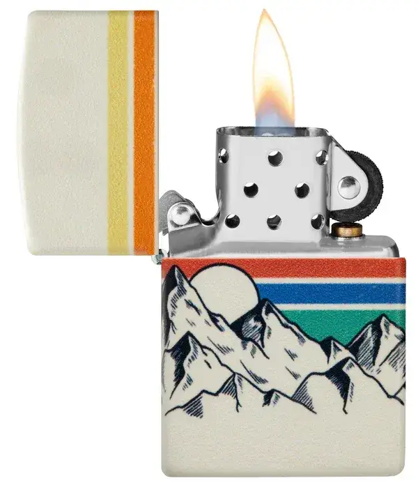 فندک زیپو ۵۴۰ طرح کوه و غروب Zippo 48573 Mountain Design 4 قیمت و خرید:فندک زیپو ۵۴۰ طرح کوه و غروب Zippo 48573 Mountain Design