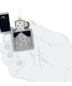 فندک زیپو استریت کروم طرح کوهستان Zippo 48632 Mountain Emblem Design 7 قیمت و خرید:فندک زیپو استریت کروم طرح کوهستان Zippo 48632 Mountain Emblem Design