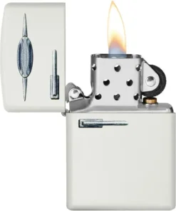 فندک زیپو سفید مات طرح یخچال رترو Zippo 49636 Retro Fridge Design 7 قیمت و خرید:فندک زیپو سفید مات طرح یخچال رترو Zippo 49636 Retro Fridge Design