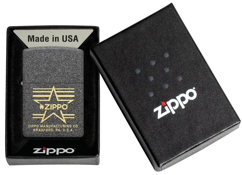 فندک زیپو آیرون استون طرح ستاره Zippo 48711 Star Design 4 فندک زیپو آیرون استون طرح ستاره Zippo 48711 Star Design - تصویر 4