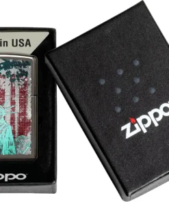 فندک زیپو بلک آیس طرح مجسمه آزادی Zippo 49663 Statue of Liberty Design 8 قیمت و خرید:فندک زیپو بلک آیس طرح مجسمه آزادی Zippo 49663 Statue of Liberty Design