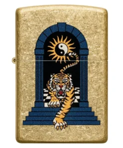 فندک زیپو تامبلد طرح ببر تتو Zippo 48613 Tiger Tattoo Design 7 قیمت و خرید:فندک زیپو برنج تامبلد طرح ببر تتو Zippo 48613Tiger Tattoo Design